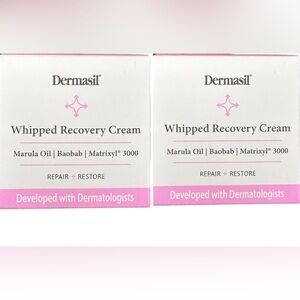 Dermasil Whipped Recovery Cream - Pink and White set